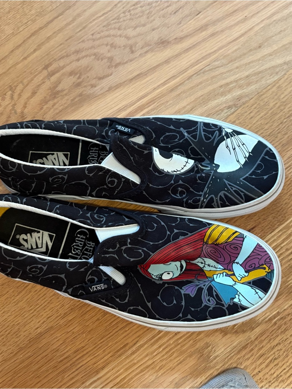 Vans Nightmare Before Christmas Jack Sally Sneakers Sz 8 Women 6.5 Men